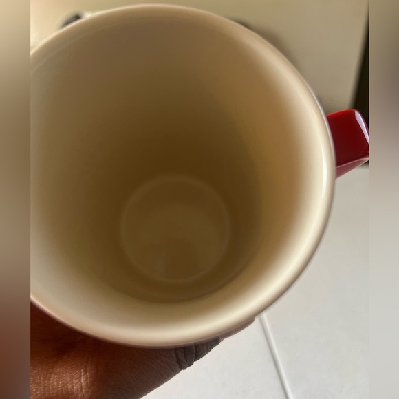 Starbucks 2021 Red Square Handle Mermaid Logo Coffee Mug Christmas - Picture 3 of 4